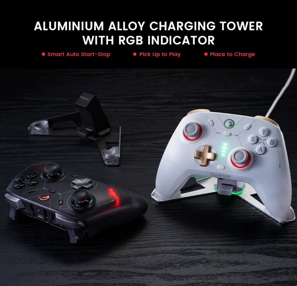 Gamesir Cyclone 2 Rgb Back Buttons 6 Axis Gyroscope Game Controller with Charging Dock