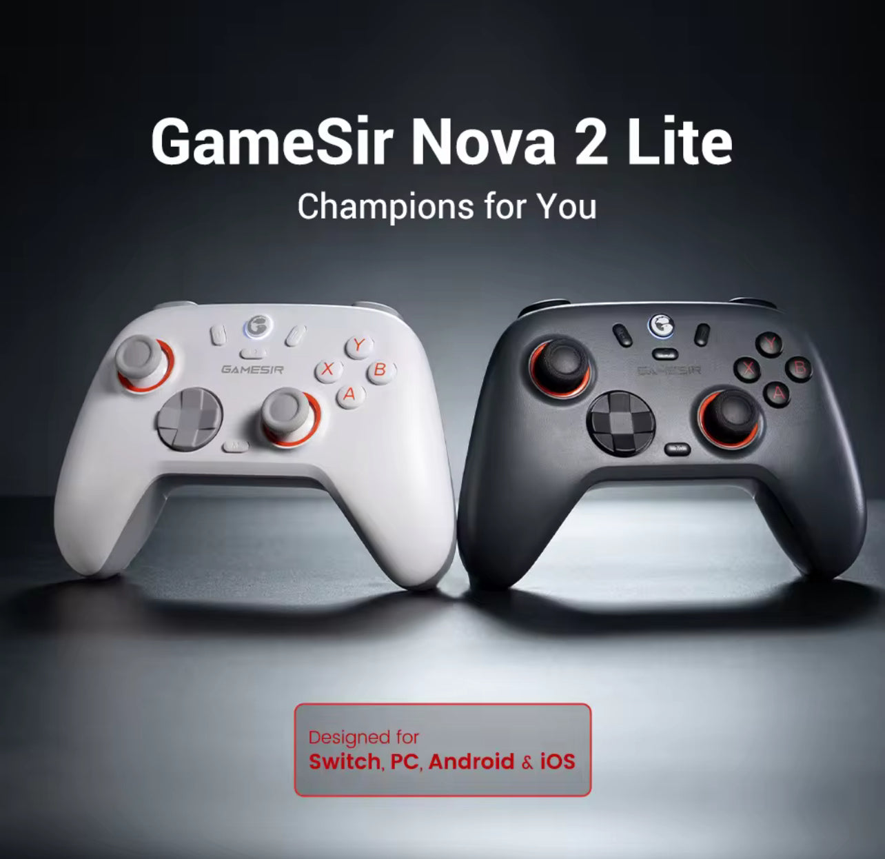 Gamesir Nova 2 Lite Wireless Game Controller for Switch/pc/mobile Phones Android los (with out base)